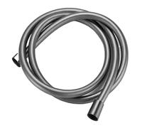 Tuyau de douche universel en PVC, flexible, anti-enroulement, antidéflagrant, 1,5/2/3 m, argenté, noir, gris, blanc, for salle bain(Grey,200cm)