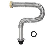 Tuyau de drainage d ' évier résistant à la avec joints de | Tuyau de vidange à goulotte unique, capuchon décoratif, pour la plupart des éviers de salle de bains et de cuisine,