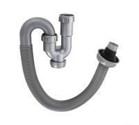Tuyau de drainage d'évier de cuisine - Tuyau flexible - Gestion efficace des déchets - Kit de tuyau de vidange d'évier de cuisine