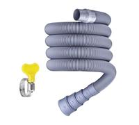 Tuyau de drainage en rotation - Machines à laver Tube de sortie de puits avec raccords de serrage | Adaptateur de tuyau d'égout RV portable, tuyau de coude à 360 degrés pour lave-vaisselle Drains