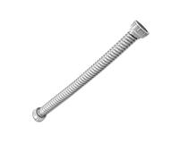 Tuyau de drainage flexible for lavabo, tuyau de raccordement d'extension à double tête for lavabo, adapté aux raccords de tuyaux de salle de bain, de cuisine et d'égout(40cm)