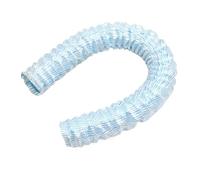 Tuyau de drainage flexible perforé en tissu non tissé de 4 pouces, haute compression, ondulé, for cour, trottoir, jardin, pelouse et terrasse.(1000cm)
