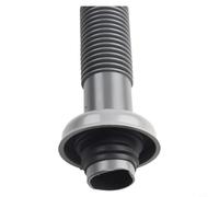 Tuyau de drainage flexible pour évier de cuisine - Tube à déchets réglable en ABS pour les bouchons de bonde - Noir 1 pièce