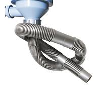 Tuyau De Drainage Flexible - Prolongations de de Gouttière Longues - Adaptateur Flexible de Remplacement Eau pour Maison Extérieur Jardin Cuisine