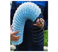 Tuyau de Drainage français à Infiltration Souple, Tuyau Flexible perméable ondulé for Jardin, for Le Drainage Technique et la Production(5x500cm/2x196.9")