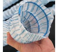 Tuyau de Drainage français perforé, 2, 3, 4, 6 Pouces (3, 5, 12, 25, 50, 100 Pieds), tuyaux de Drainage Extra-Longs et Souples avec Fil d'acier pour aménagement paysager, kit de Drainage per