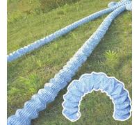 Tuyau de Drainage français perforé, Tuyau de Drainage Souple français de 5,9 Pouces, Tuyau de Drainage Souterrain Anti-Infiltration pour prévenir l'érosion et rediriger l'eau, système de dra