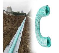 Tuyau de drainage perforé pour une gestion efficace de l'eau dans les jardins, pelouses et systèmes souterrains