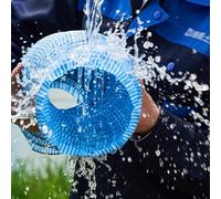 Tuyau de Drainage perméable, système de Drainage français de 1 à 50 m pour Tunnels d'allée, travaux de Drainage souterrains, Tuyau de Drainage ondulé Extensible (diamètre 10 cm, Longueur 21,