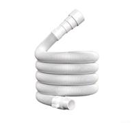 Tuyau de drainage pour machine à laver et unité de climatisation, 8 m/7 m/6 m/5 m/4 m, rallonge de tuyau d'eau coupable avec pince, matériau EVA, designs étanches (4 m)