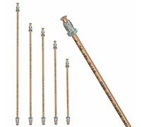 Tuyau de Frein Ø 4,75 mm en Cupro Nickel Cunife évasure double type E conduite de freins DIN 74 234 tuyaux des canalisations de freins 150mm - 3050mm choix: Longueur 1320 mm