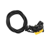 Tuyau de frein à disque à 4 pistons hautes Construction en caoutchouc métallique solide Systèmes de freinage météo pour KuKirin G4Max Tuyau de frein en caoutchouc métallique pour vélos