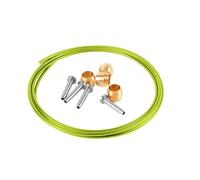 Tuyau de Frein de Vélo, 2,5 M Kit d'Insertion de Connexion en Laiton avec 4 Inserts de Connexion d'Olives pour BH59 BH90