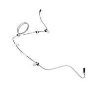 Tuyau de frein du maître cylindre vers l'avant pour Méhari -INOX-3,5mm-clé de 8