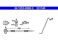 TUYAU DE FREIN FLEX. SKODA/VW T. FABIA/POLO 00- PR