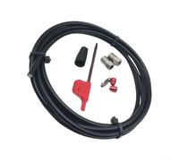 Tuyau de frein hydraulique de 200 cm pour systèmes d'axes Sram Red Axs, comprend des inserts en olives, un couvercle en caoutchouc et une clé noire, trois couches en acier haute pression pour freins à