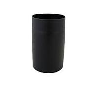 Tuyau de fumée Bertrams ST-Pu 08RL250-180L 250 mm, Ø 180 mm, revêtement par poudre, noir