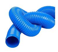 Tuyau de fumée en PVC bleu 1 m 32-65 mm