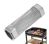 Tuyau de fumoir à pellets, tuyau de fumée en acier inoxydable, tube de contrôle de température infusé à haute efficacité pour barbecue, cuisson de camping, barbecue à steak, hayon extérieur, dinde