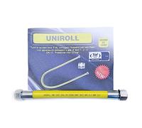 tuyau de gaz flexible 0,5 mt 1/2" acier FF conformément à la norme EN 15266 pour UNIROLL Table de cuisson/de cuisine