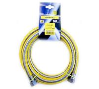 Tuyau de gaz flexible 3 mt 1/2" acier FF conformément à la norme EN 15266 UNIROLL