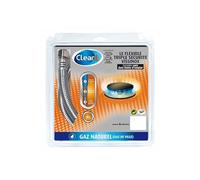 C00094771. TUYAU DE GAZ INOX BUT PROPANE 2 M INDESIT