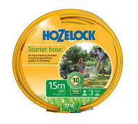 Tuyau De Jardin Hozelock Starter 12,5Mm X 15 Mètres Flexible Tressé En PVC 7215