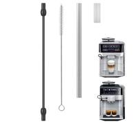 Tuyau de Lait de Remplacement pour Machine à Café - Kit Tuyau à Lait avec Brosse de Nettoyage - Pièces De Rechange Pour Usage Domestique Et Professionnel - Pour Entretien Quotidien Appareil de Cuisine