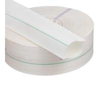 Tuyau de lavage à contre-courant robuste, tuyau d'évacuation, tuyau d'arrosage plat avec colliers de serrage, for le transfert d'eau, les pompes de puisard et les drains.(98.5FT,2in)