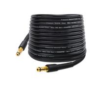 Tuyau de lavage de voiture en PVC - Extension de 10 m - Trois couches - Ultra résistant à l'usure - 160 bar - 2320 psi - Substitut pour Karcher K2 K7