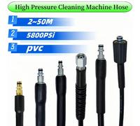 Tuyau de lavage haute pression 2~50M, tuyau d'extension pour nettoyage d'eau de lavage auto, pour Karcher Elitech Interskol Huter Lavor B style
