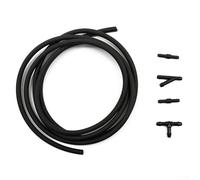 Tuyau de lave-glace de 2 m avec connecteur, compatible avec la plupart des lave-glace pour systèmes de buse