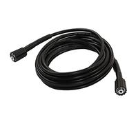 Tuyau de Laveuse à Haute Pression, Remplacement D'extension de Nettoyage D'arrosage en PVC de 9 M de Long pour la Maison, L'extérieur, (Insert M22 à 2 extrémités 15MM)