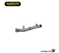 Arrow Non Catalized Kawasaki Zx-10rr 1000 ´21-23 Link Pipe Argenté
