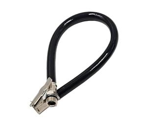 Tuyau De L'inflateur des Pneus - Tube D'extension De Pompe À Compatibilité Élevée, Mandrin Flexible du Pneu | Tuyau De Compresseur d'air Résistant À l'usure, Connecteur De Pompe À Pneus Remplacemen