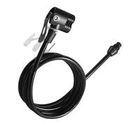 Tuyau de l'inflator - Tube de Pompe Universel de 125 cm, Conception résistante au Froid, Accessoire de d'air Flexible, Adaptateur d'inflation résistant aux rebonds