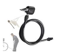 Tuyau de l'inflator - tube de pompe universel de 125 cm, conception résistante au froid, accessoire de d'air flexible, adaptateur d'inflation résistant aux rebonds