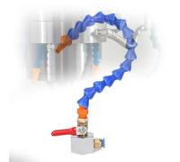 Tuyau de liquide de refroidissement magnétique, tube de liquide de refroidissement à huile de 300/400/500 mm de long, associé à un connecteur rapide 4/6/8/10/12mm