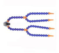 Tuyau de liquide de refroidissement scellé sans fil de fuite réglable de buse circulaire magnétique tuyau de liquide de refroidissemen Strong magnetic base,bifurcated tube 400mmx2pcs 7mm round nozzle