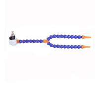 Tuyau de liquide de refroidissement scellé sans fil de fuite réglable de buse circulaire magnétique tuyau de liquide de refroidissement Strong magnetic base, double 300mm, side tube 4mm round nozzle