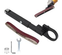 Tuyau De Machine à Bande De Sable à Faible Bruit Et Haute Stabilité En Acier Robuste Pour Trou De Couteau,Accessoire De Ponceuse à Bande, Pour Meuleuse D'angle Modèle 100 Et 125 à Modifier En Mac
