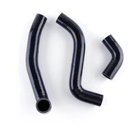 Tuyau De Moteur Compatible Avec Toyota Pour Yaris Pour Vitz Pour Echo Pour Will 1.3L 1.5L 2002 2003 2004 2005 1999 2000 2001 Tuyau Radiateur Liquide Refroidissement Silicone Pièces Voiture(Black)