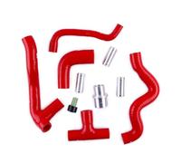 Tuyau De Moteur Compatible Avec VW Pour Jetta Mk4 Pour Bora 1999-2005 Pour Golf 1.8T AUQ AUM Moteur Voiture Silicone Carter Reniflard Tuyau Tube Tuyau Kit Tuyaux De Radiateur(Red)