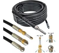 Tuyau de nettoyage de canalisations pour Kränzle DN10 K1050 X-series - Buses de canalisation - Flexible - Kit de nettoyage de tuyaux (kit fixe, rotatif et spiral, 90 m)