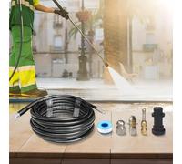 Tuyau de nettoyage de drainage compatible avec les modèles Karcher à K5 avec construction pour une utilisation répétée (10 m)