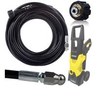 Tuyau de nettoyage des égouts 20m filetage M22 pour nettoyeur haute pression Kärcher K2 K3 K4 K5 K6 K7