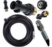 Tuyau de nettoyage des égouts Rosfix avec filetage M22 30M + adaptateur M22 vers