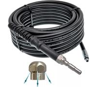 Tuyau de nettoyage pour canalisations Kränzle DN10 K1050 X-series - Buses de canalisation - Flexible - Kit de nettoyage de tuyaux (rigide 3 x arrière, 90 m)