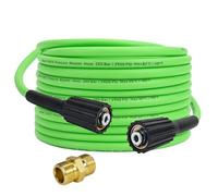 Tuyau de nettoyage super flexible de 10 m avec filetage femelle M22, tuyau de rechange résistant aux plis avec connecteur fileté mâle M22, tuyau d'extension standard M22-14 mm