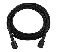 Tuyau de nettoyeur à pression - Caoutchouc PVC durable - Résistant aux intempéries et à l'huile - Bouchon de raccordement rapide pour un montage facile - Remplacement de lave-voiture haute pression